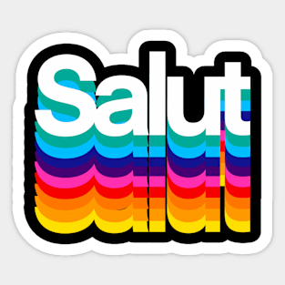 Salut Sticker